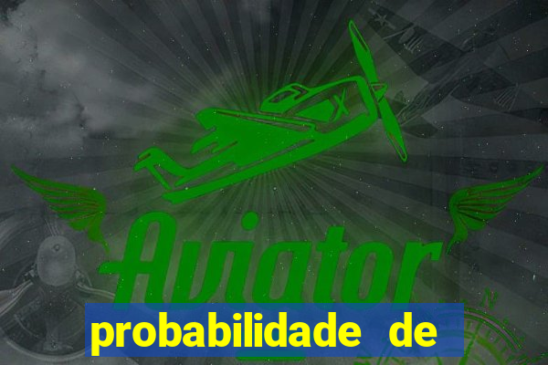 probabilidade de gol em um jogo